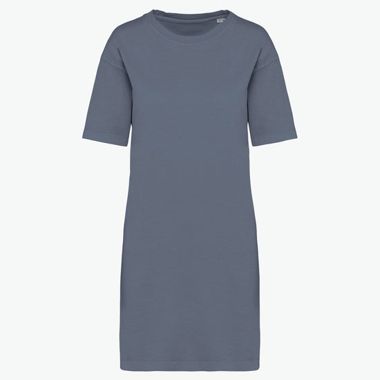 Native Spirit NS5000 Jurk Lounge - Washed Mineral Grey Duurzame Jurk Native Spirit