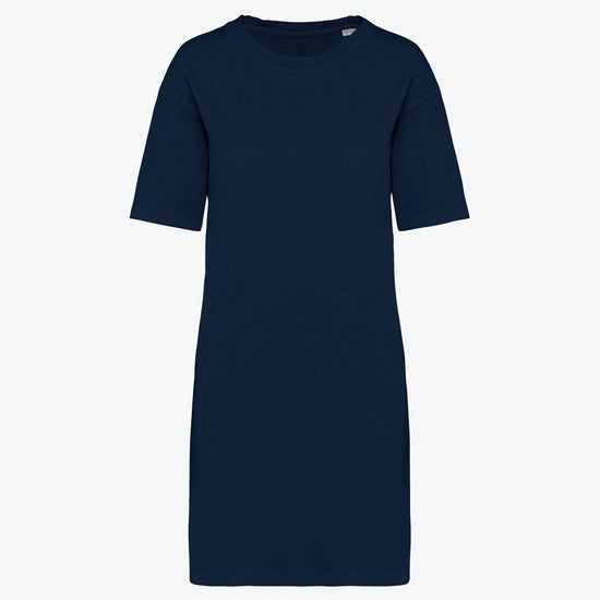 Native Spirit NS5000 Jurk Lounge - Washed Navy Blue Duurzame Jurk Native Spirit