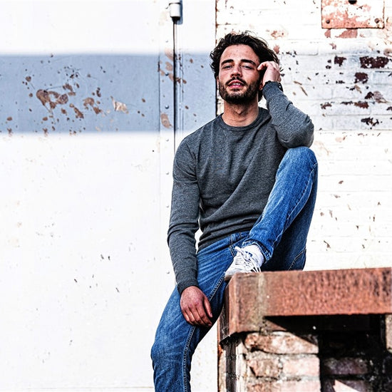 Santino Pisa Pullover - Zwart Pullovers Santino