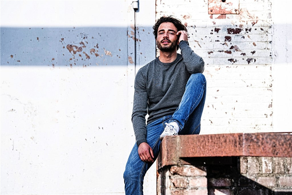 Santino Pisa Pullover - Zwart Pullovers Santino