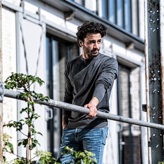 Santino Pisa Pullover - Zwart Pullovers Santino
