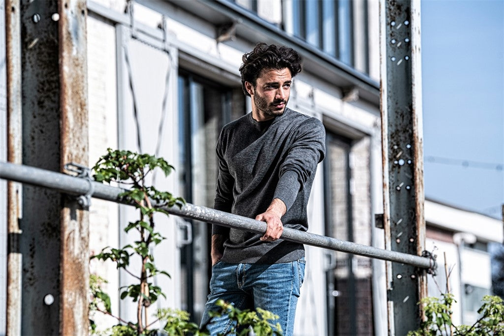 Santino Pisa Pullover - Zwart Pullovers Santino