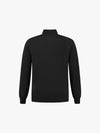 Santino Plano Zip Cardigan - Zwart Vest Santino