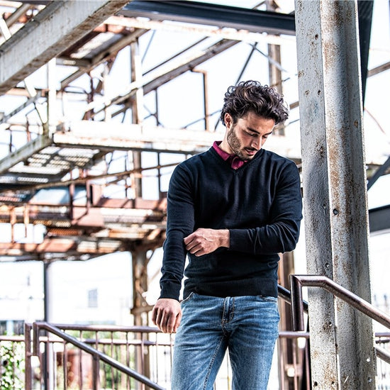 Santino Porto Pullover - Zwart Pullovers Santino