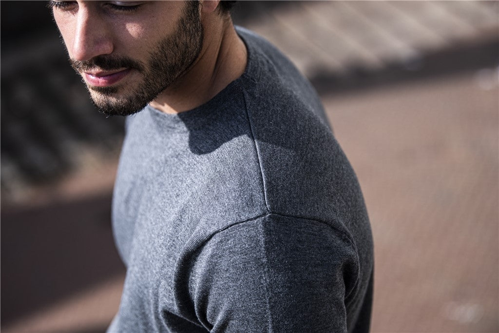 Santino Porto Pullover - Zwart Pullovers Santino