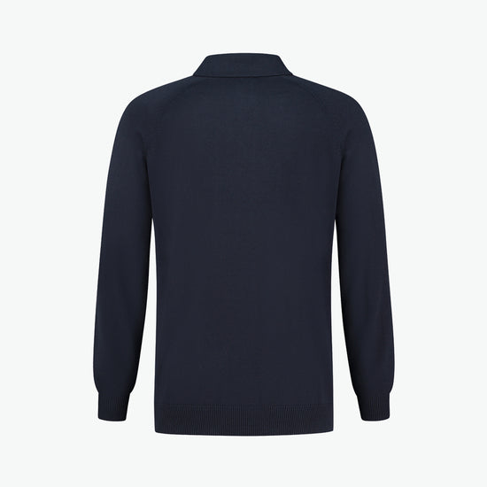 Santino Praha Polo Pullover - Navy Pullovers Santino