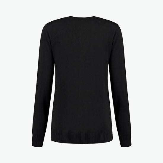 Santino Prato Ladies Cardigan - Zwart Knitwear Santino