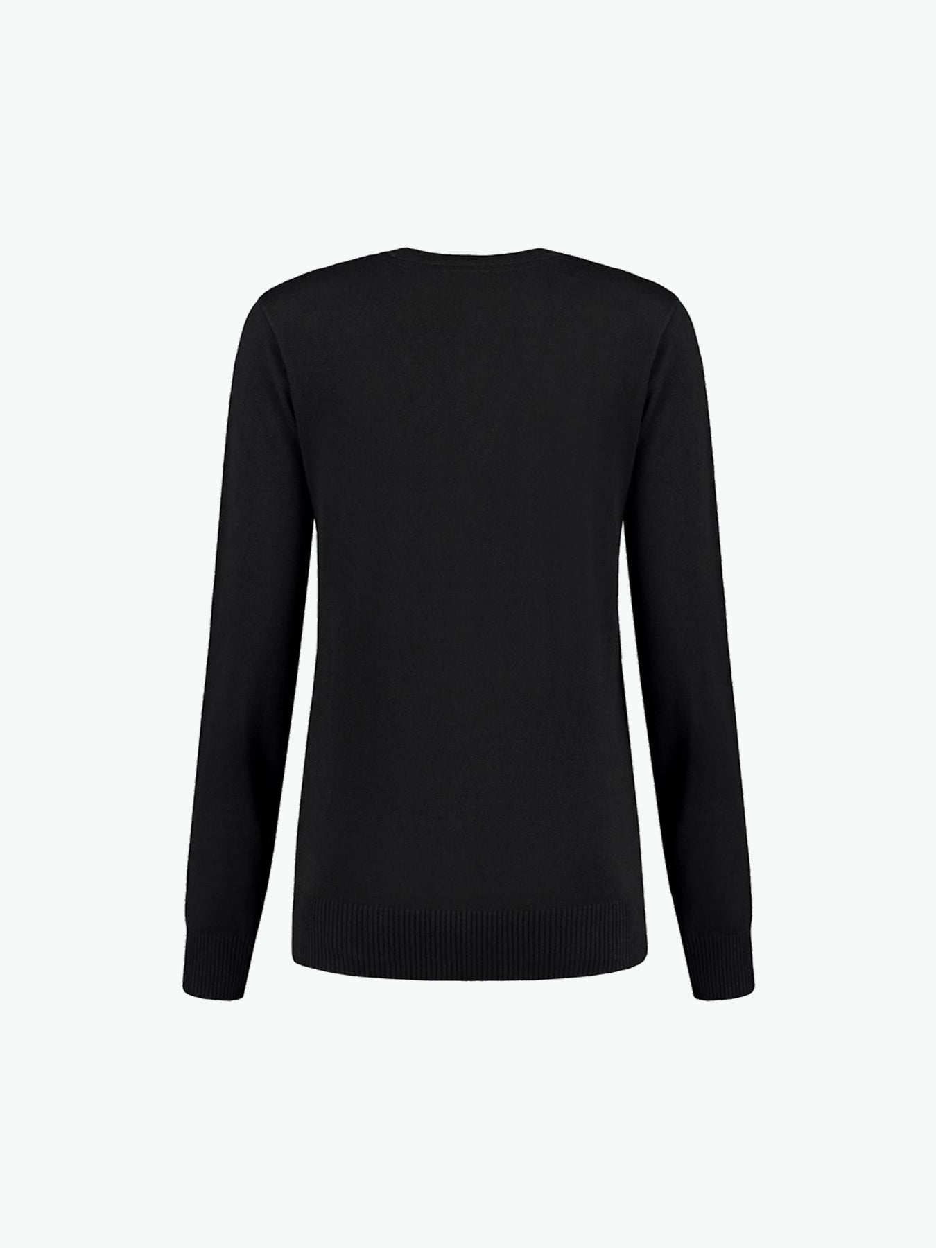 Santino Prato Ladies Cardigan - Zwart Knitwear Santino
