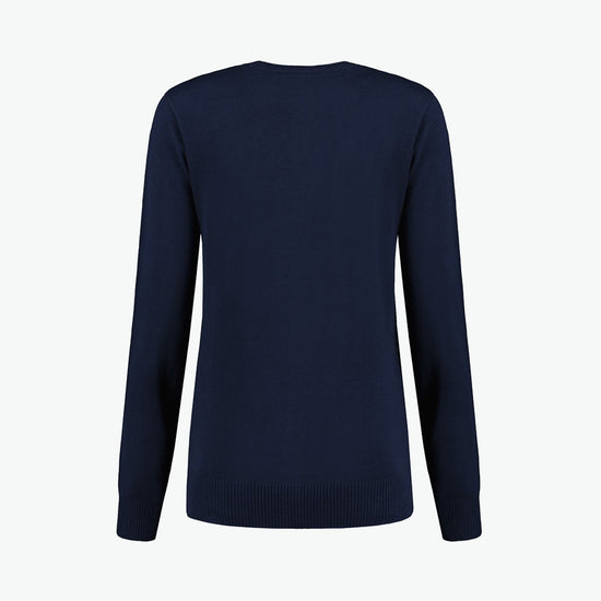 Santino Prato Ladies Cardigan - Navy Knitwear Santino