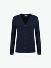 Santino Prato Ladies Cardigan - Navy Knitwear Santino XS