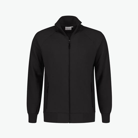 Santino Ralph Sweatvest - Zwart Vest Santino XS