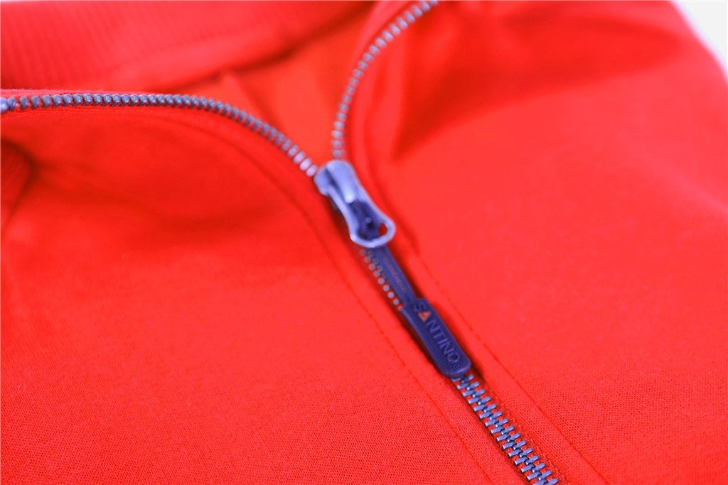 Santino Ralph Sweatvest - Zwart Vest Santino