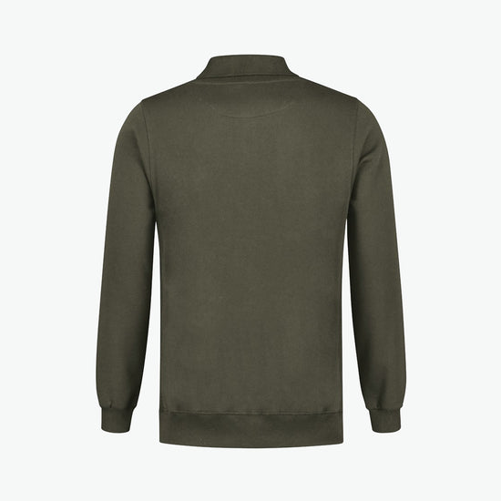 Santino Ramon Polosweater - Army Polosweater Santino