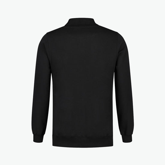 Santino Ramon Polosweater - Zwart Polosweater Santino