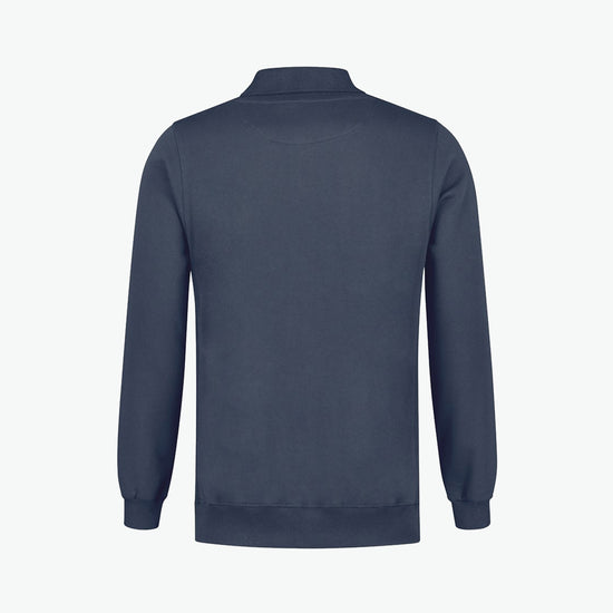 Santino Ramon Polosweater - Denim Polosweater Santino