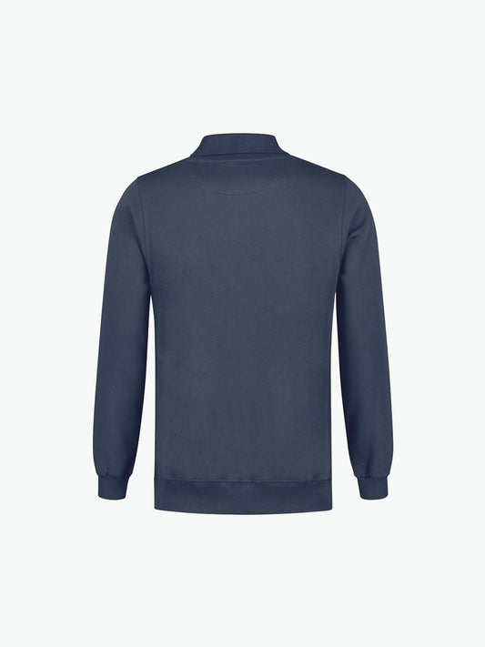 Santino Ramon Polosweater - Denim Polosweater Santino