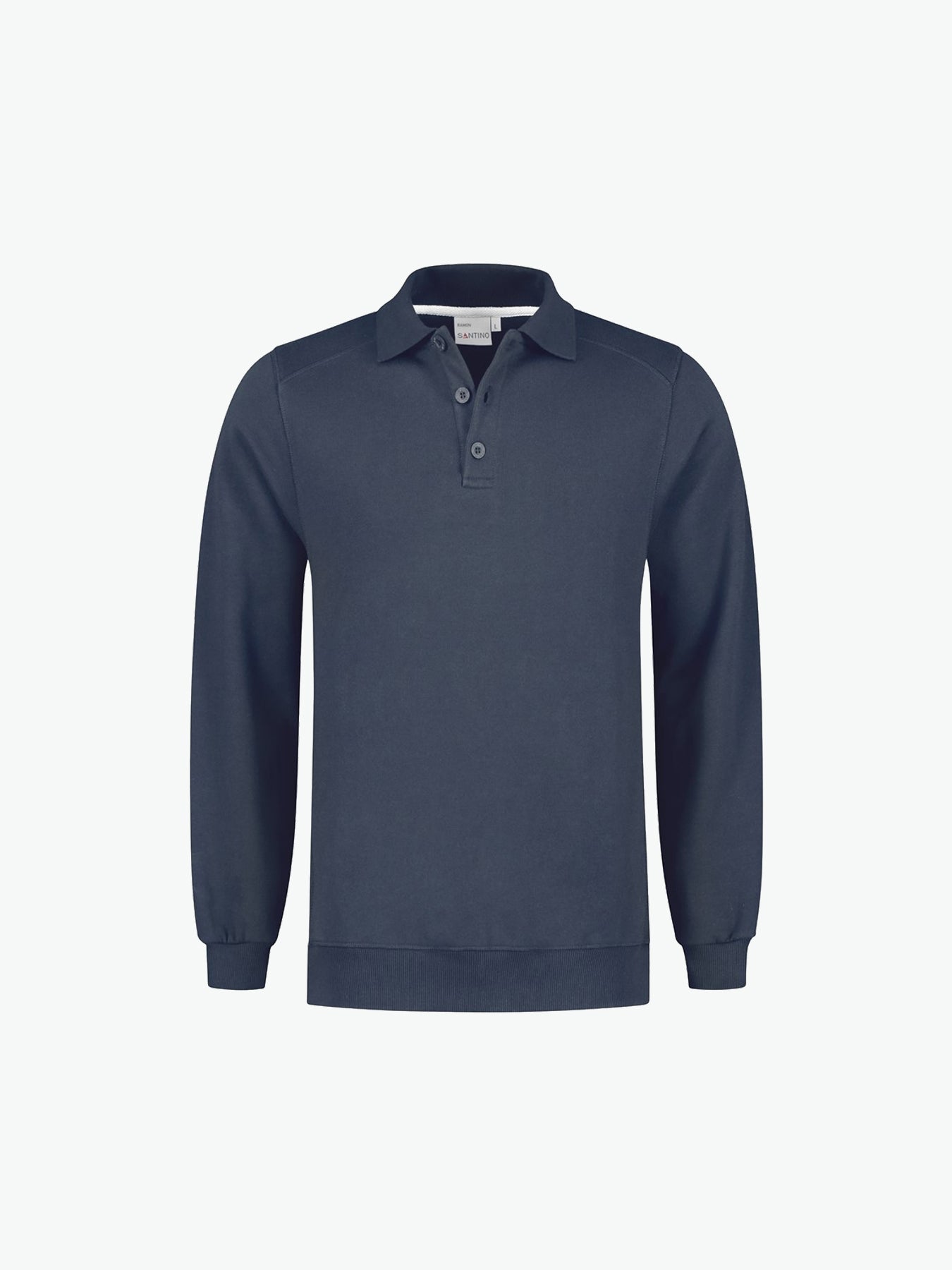 Santino Ramon Polosweater - Denim Polosweater Santino XS