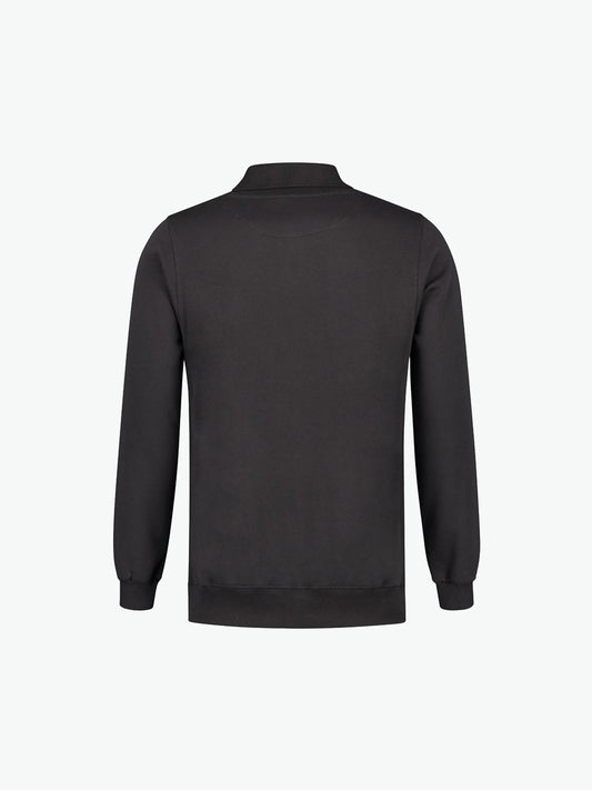 Santino Ramon Polosweater - Grijs Polosweater Santino