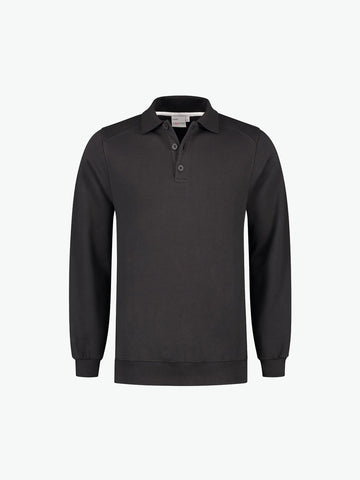 Santino Ramon Polosweater - Grijs Polosweater Santino XS