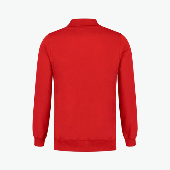 Santino Ramon Polosweater - Rood Polosweater Santino