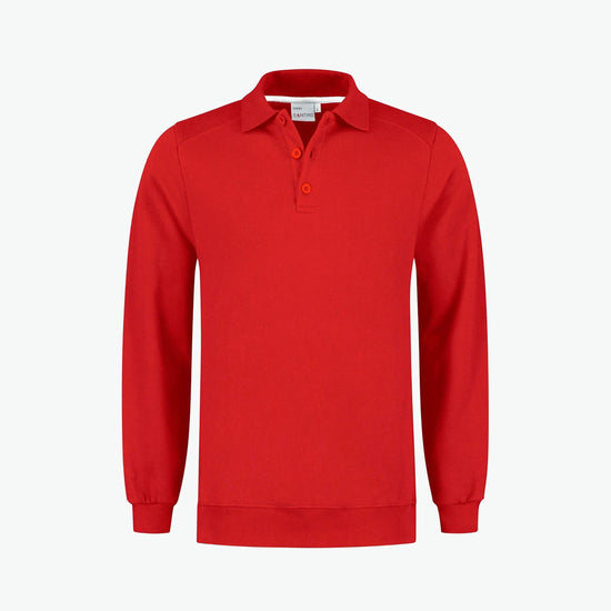 Santino Ramon Polosweater - Rood Polosweater Santino XS