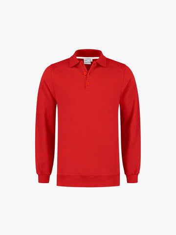 Santino Ramon Polosweater - Rood Polosweater Santino XS