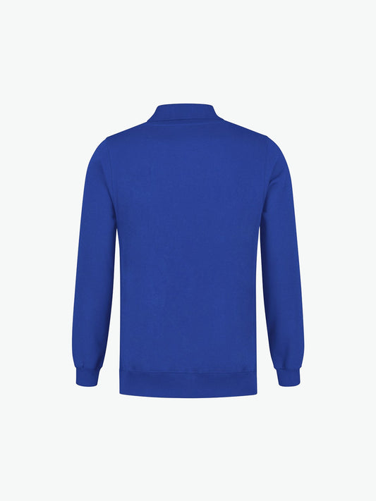 Santino Ramon Polosweater - Blauw Polosweater Santino