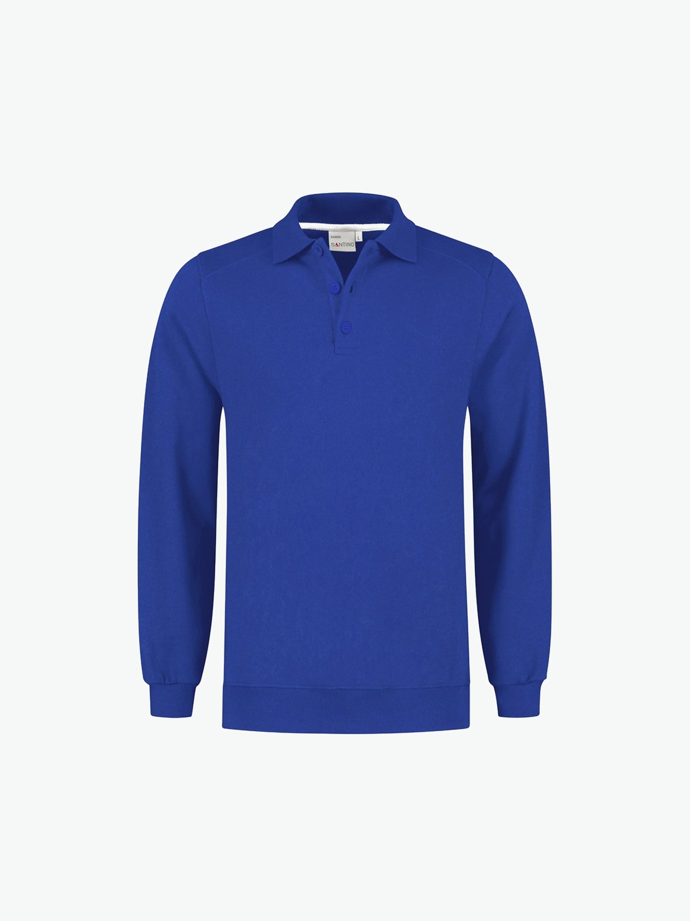 Santino Ramon Polosweater - Blauw Polosweater Santino XS