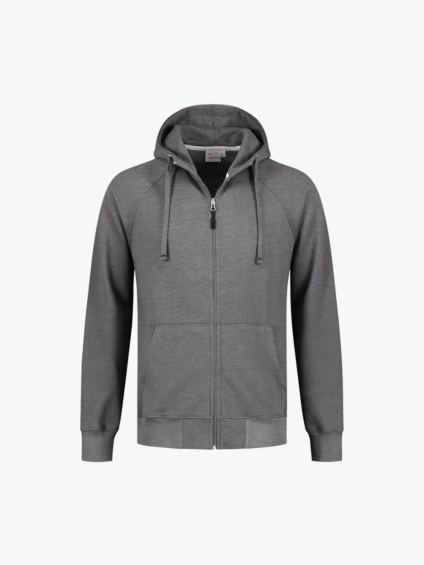 Santino Reno Hooded Sweatvest - Donker Grijs Hoodie Sweater Santino XS