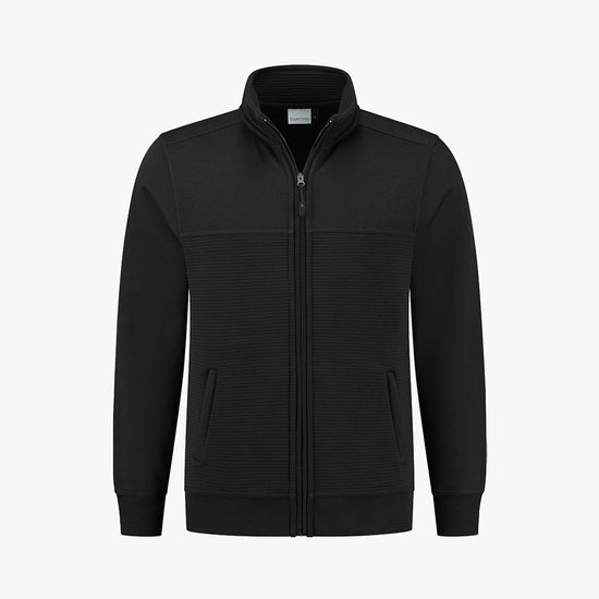 Santino Revi Sweatvest - Zwart Vest Santino XS