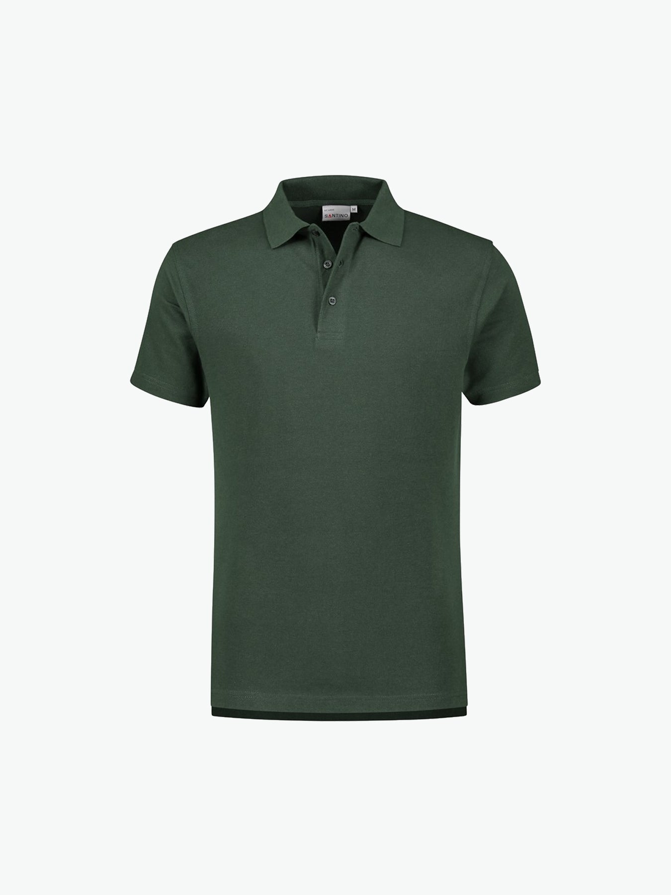 Santino Ricardo Poloshirt - Donker Groen Polo Santino S