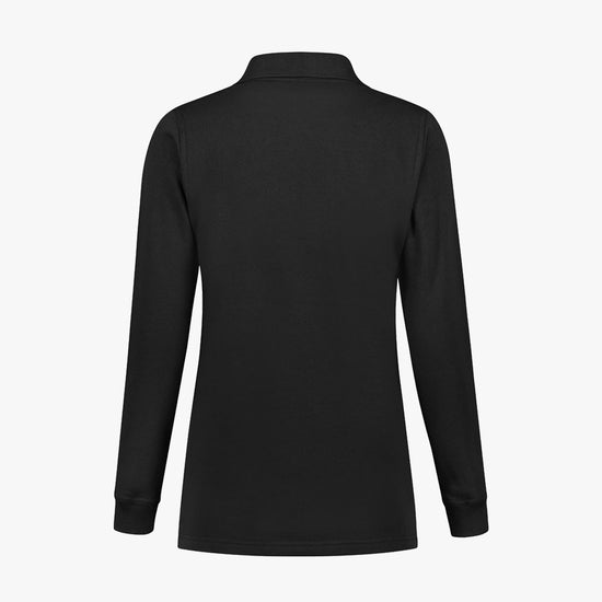 Santino Rick Ladies Polosweater - Zwart Polosweater Dames Santino