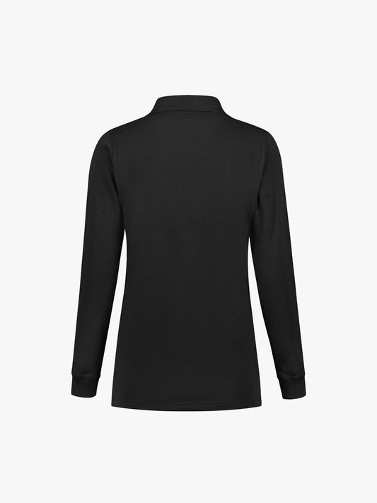 Santino Rick Ladies Polosweater - Zwart Polosweater Dames Santino