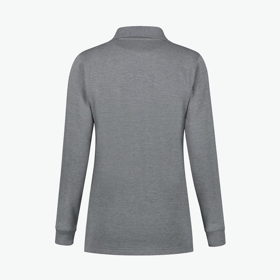 Santino Rick Ladies Polosweater - Donker Grijs Polosweater Dames Santino