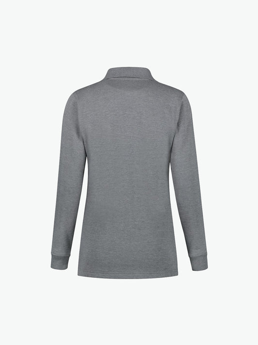 Santino Rick Ladies Polosweater - Donker Grijs Polosweater Dames Santino