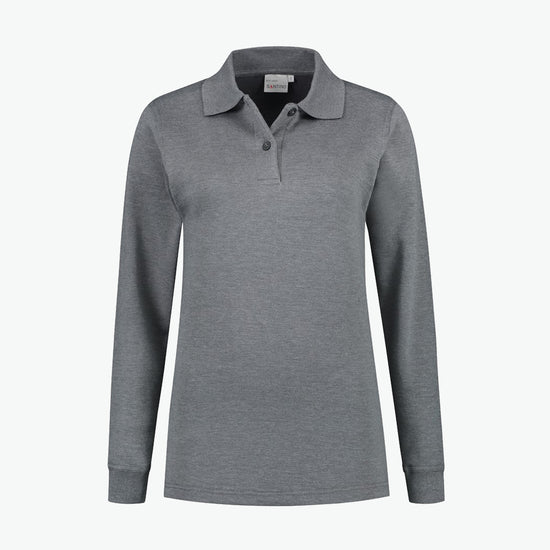 Santino Rick Ladies Polosweater - Donker Grijs Polosweater Dames Santino XS