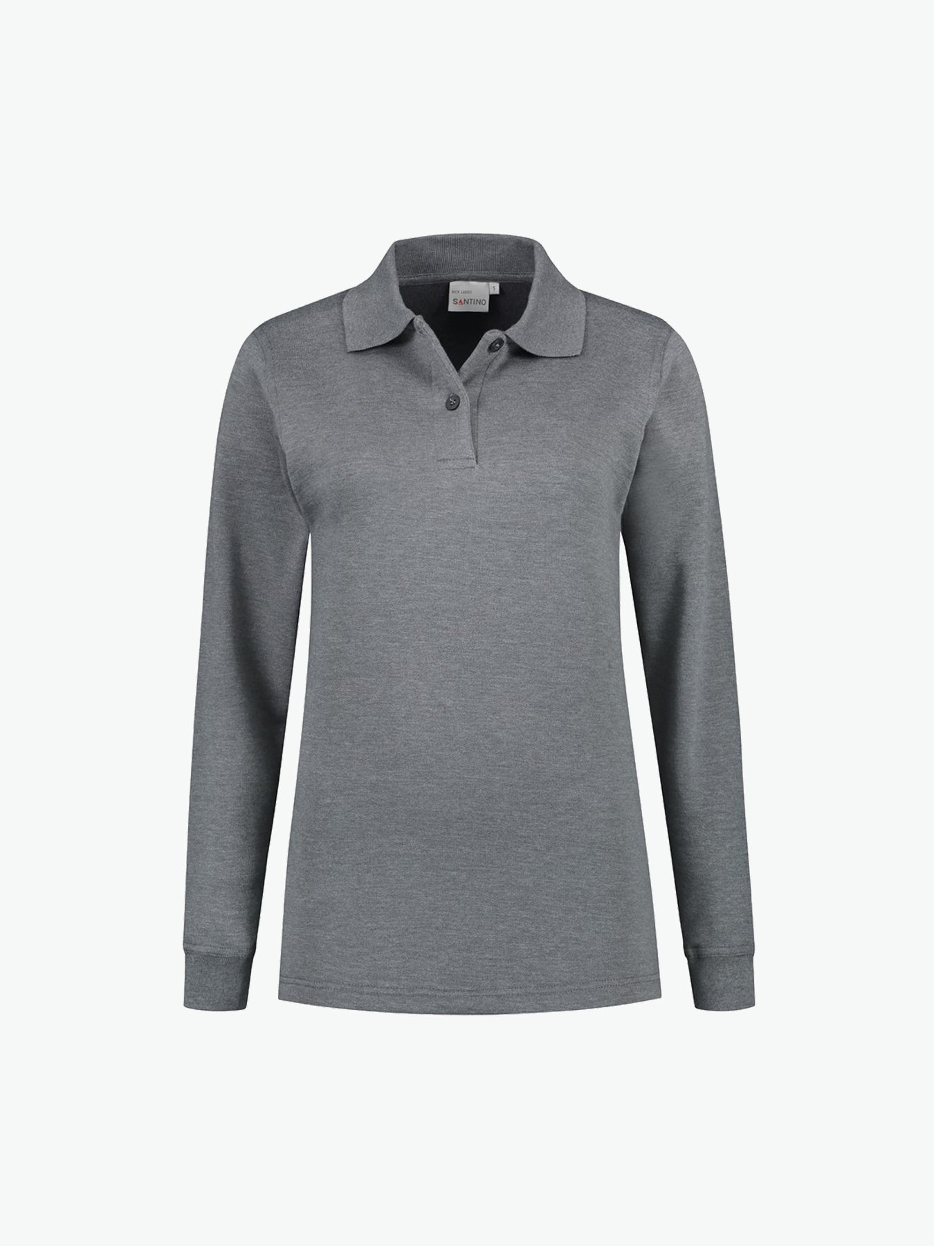 Santino Rick Ladies Polosweater - Donker Grijs Polosweater Dames Santino XS