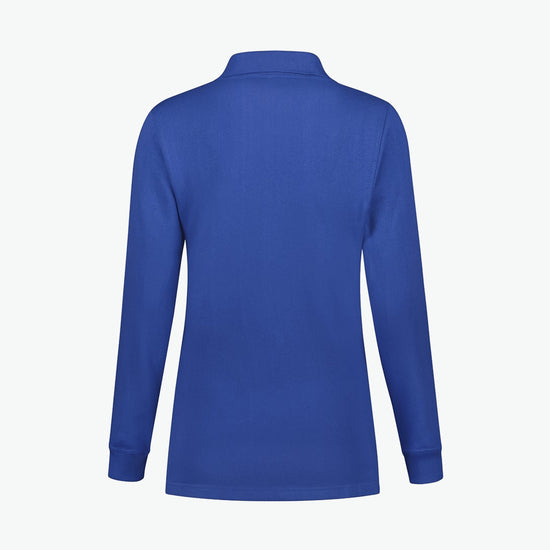 Santino Rick Ladies Polosweater - Blauw Polosweater Dames Santino