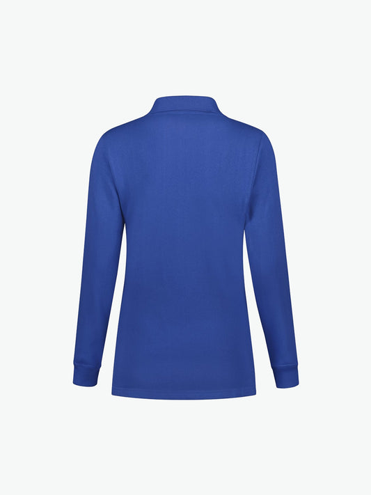 Santino Rick Ladies Polosweater - Blauw Polosweater Dames Santino