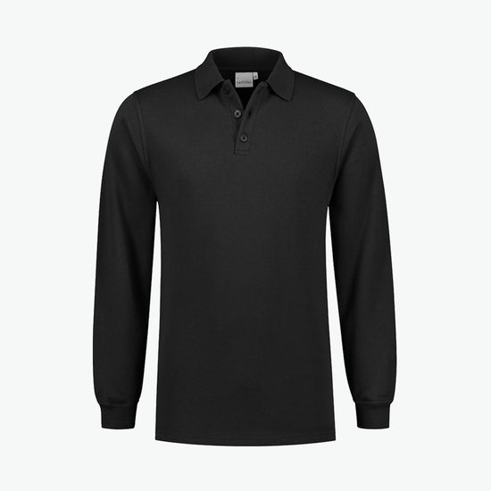 Santino Rick Polosweater - Zwart Polosweater Santino S