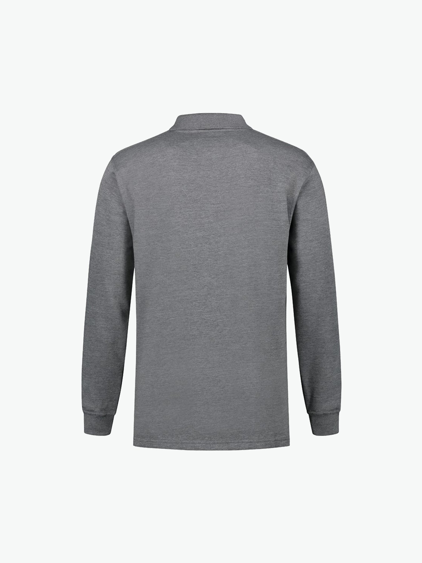 Santino Rick Polosweater - Donker Grijs Polosweater Santino