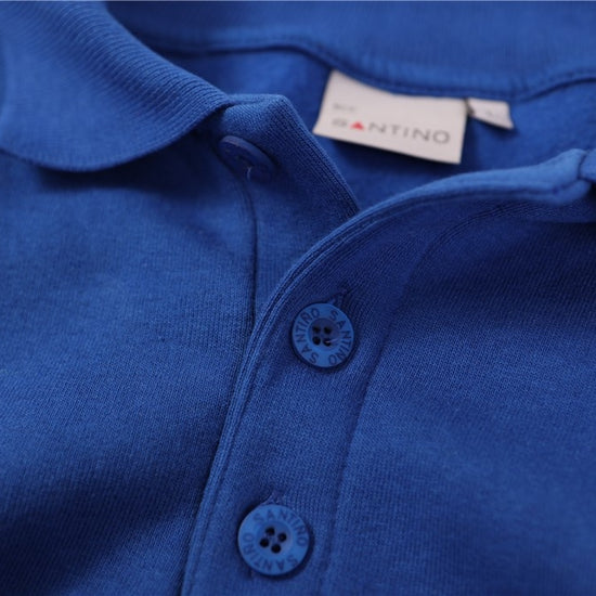 Santino Rick Polosweater - Zwart Polosweater Santino