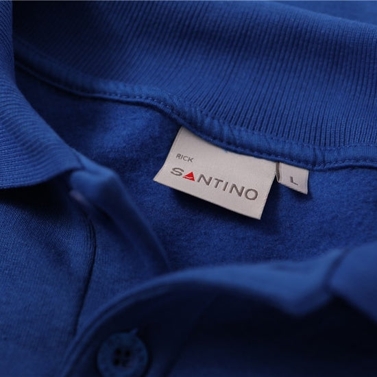 Santino Rick Polosweater - Zwart Polosweater Santino