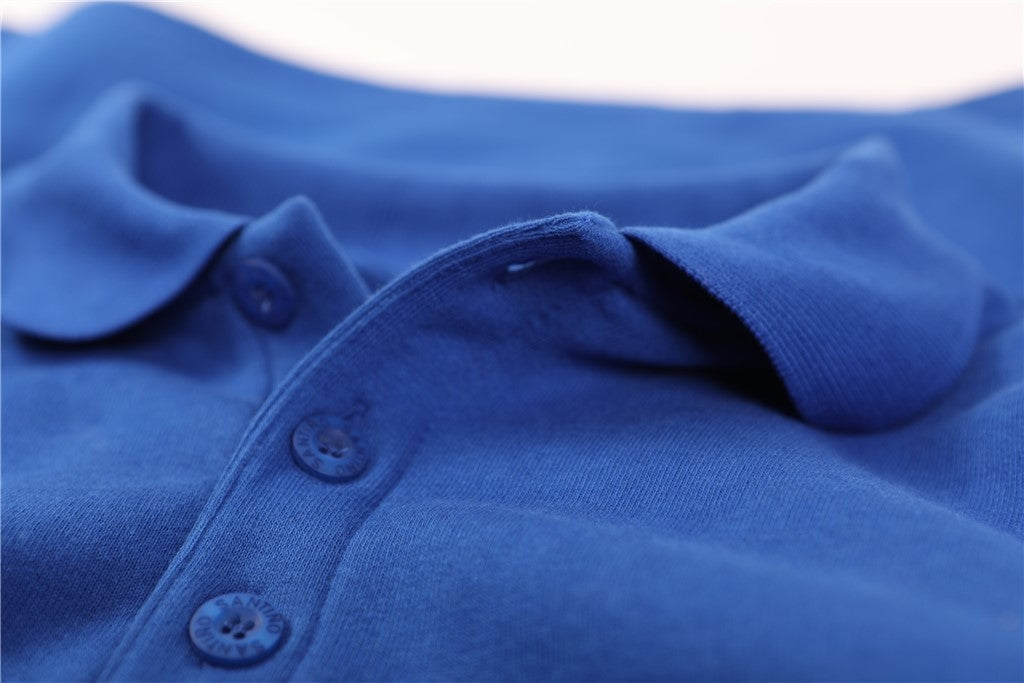 Santino Rick Polosweater - Zwart Polosweater Santino