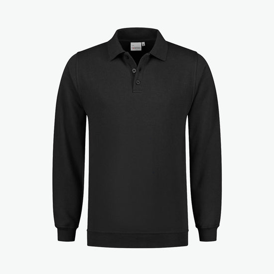 Santino Robin Polosweater - Zwart Polosweater Santino XS