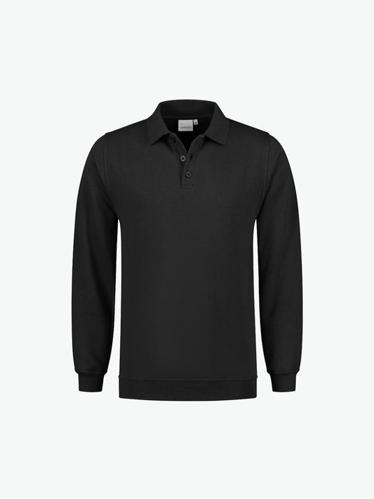 Santino Robin Polosweater - Zwart Polosweater Santino XS