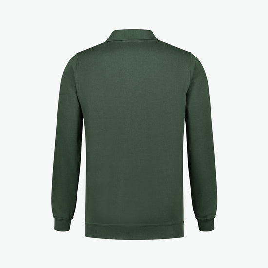 Santino Robin Polosweater - Donker Groen Polosweater Santino