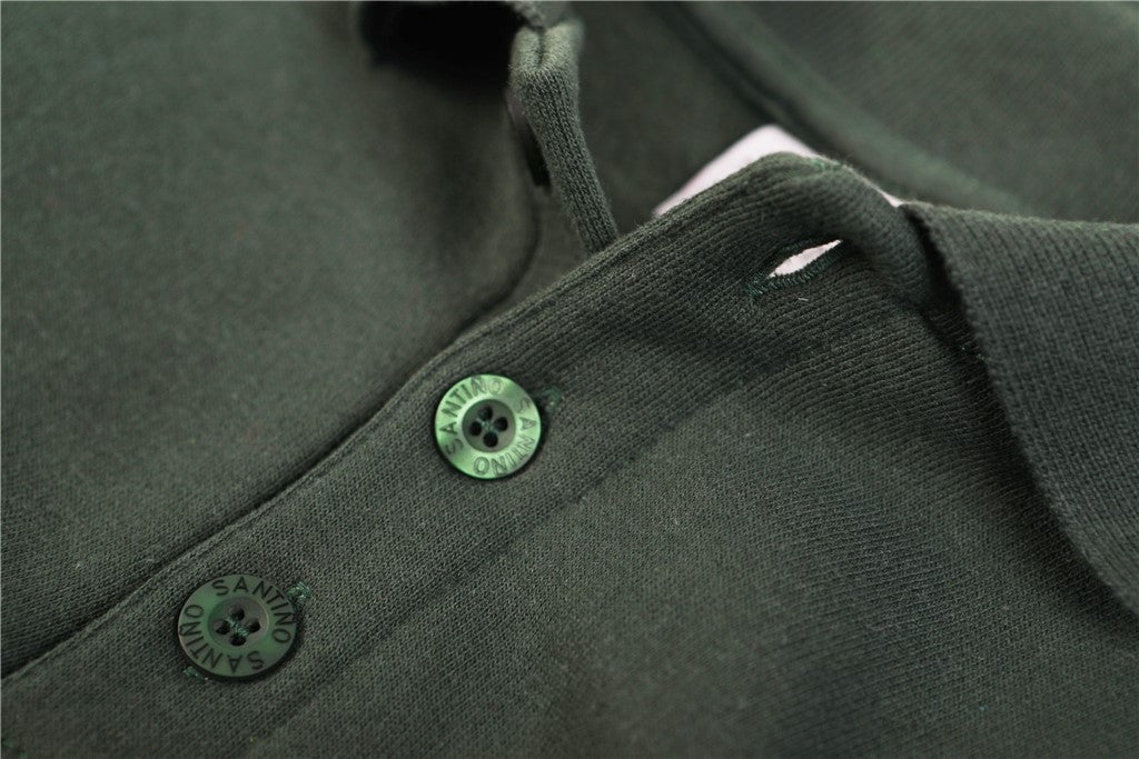 Santino Robin Polosweater - Blauw Polosweater Santino