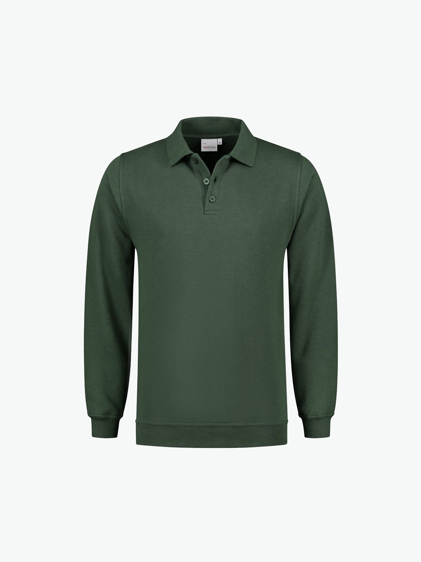 Santino Robin Polosweater - Donker Groen Polosweater Santino XS