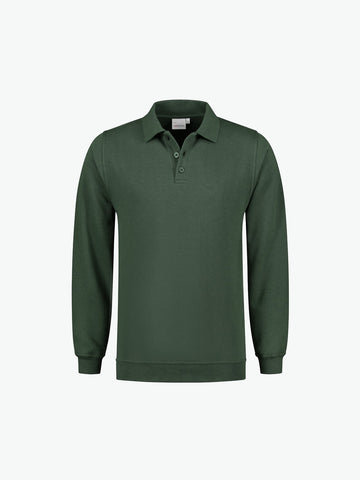 Santino Robin Polosweater - Donker Groen Polosweater Santino XS